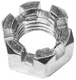 Slotted Hex Nuts